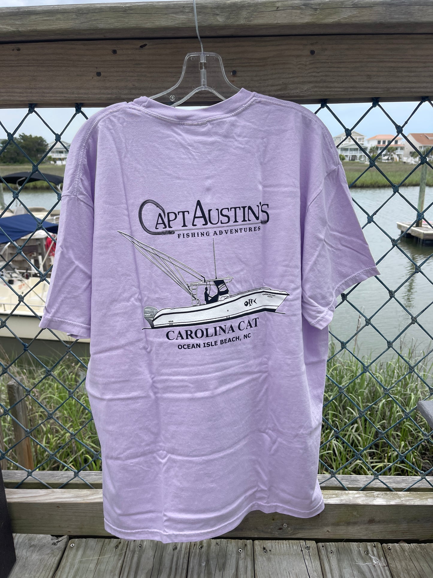 Captain Austin's Fishing Adventures Short Sleeve T-Shirt