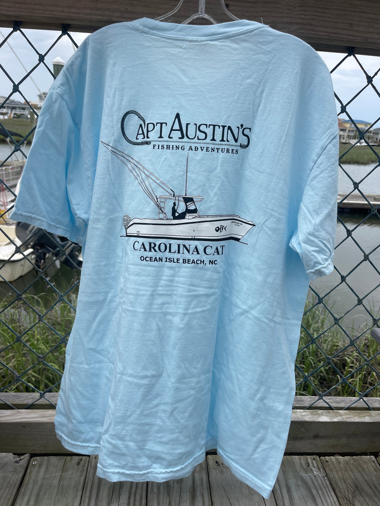 Captain Austin's Fishing Adventures Short Sleeve T-Shirt