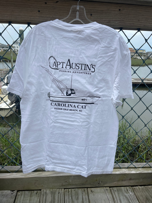 Captain Austin's Fishing Adventures Short Sleeve T-Shirt