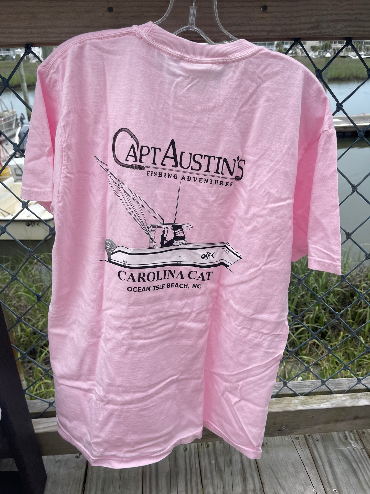 Captain Austin's Fishing Adventures Short Sleeve T-Shirt